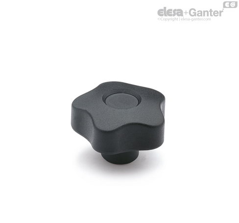 ◆MIN VCT-AZ Pokrętła Wtopka ze stali ocynkowanej, otwór